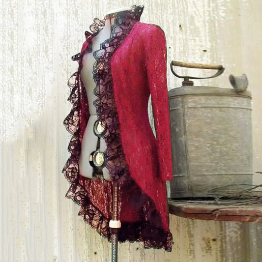 Vintage Women Medieval Dress Steampunk Notched Collar Dresses Lace Up Cardigan Jacket Dress vestido de festa §á§ݧѧä§î§Ö §ا֧ߧã§ܧà§Ö